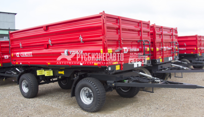 Купить Прицеп тракторный самосвальный Т-710/2 (8т) в компании Русбизнесавто - изображение 1