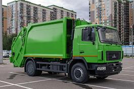 МАЗ 590425-012 на шасси МАЗ 534025-585-013, мусоровоз, 17м3, задн.загрузка
