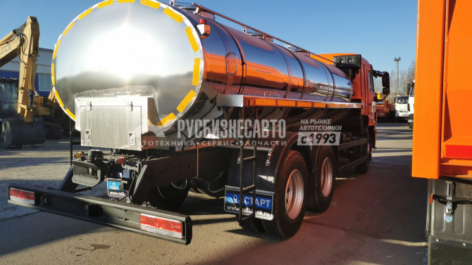 Купить АЦ пищевая КАМАЗ-65115 (мод. 568703, 10 м3, 3 отс., СТАРТ) 				 в компании Русбизнесавто - изображение 5