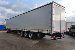 ТЗА 588510-0300200-08 ШТОРНЫЙ БЕЗ бортов, с подъемной осью, оси  BPW, ССУ 1150