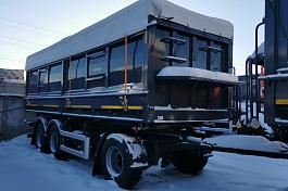 Автомастер 8595-42 прицеп самосвальный 3-х сторонний 30 куб.м.