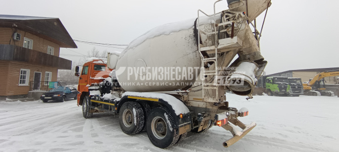 Купить Автобетоносмеситель 5814Z9,КАМАЗ 6520 6х4 б/у(2023 г.,25135 км. 1 677 м/ч )(1952) в компании Русбизнесавто - изображение 6