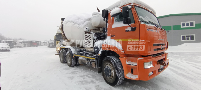 Купить Автобетоносмеситель 5814Z9,КАМАЗ 6520 6х4 б/у(2023 г.,25135 км. 1 677 м/ч )(1952) в компании Русбизнесавто - изображение 0