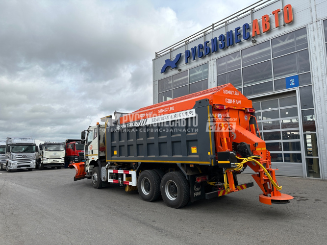 Купить СДК-FAW (КДМ) (6х4) (ПС+ПЛ+ЩС+ПМ) с отбором мощности от ДВС в компании Русбизнесавто - изображение 1