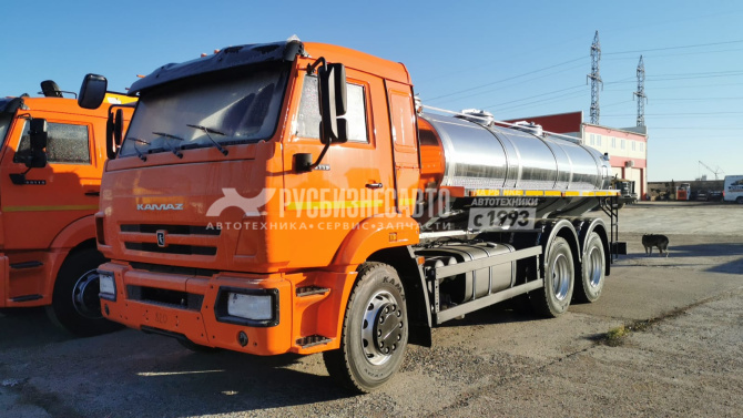 Купить АЦ пищевая КАМАЗ-65115 (мод. 568703, 10 м3, 3 отс., СТАРТ) 				 в компании Русбизнесавто - изображение 8